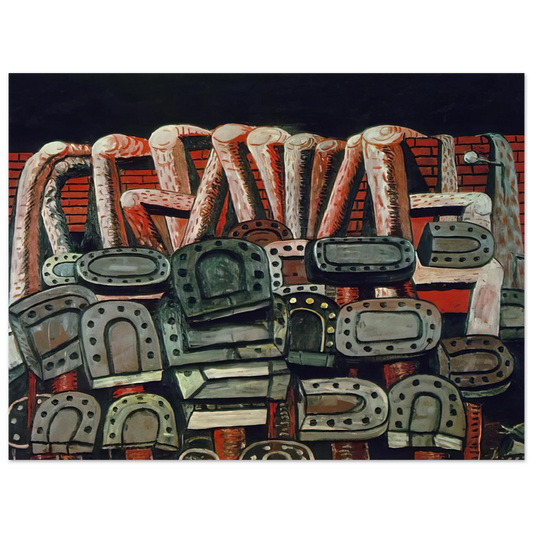 Ancient Wall by Philip Guston – art poster
