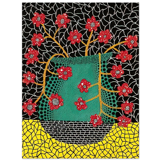 Flowers by Yayoi Kusama (1983) – art poster
