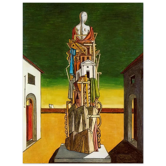 The Great Metaphysician by Giorgio de Chirico (1971) – art poster