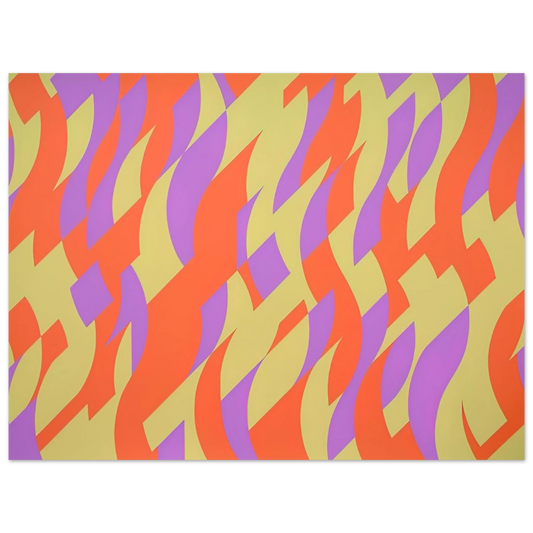 Carnival by Bridget Riley (2000) – art poster