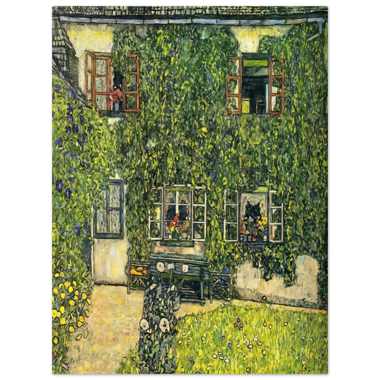 The House Of Guardaboschi by Gustav Klimt – art poster