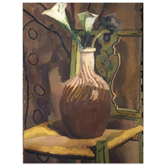 Arum Lilies by Vanessa Bell (1919) – art poster, view 2