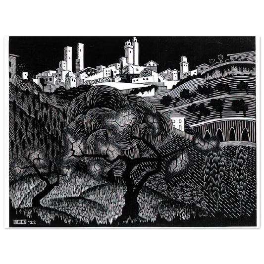 Untitled Print No. 30 by M.C. Escher – art poster