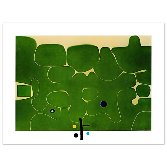 Il Labirinto Della Psiche by Victor Pasmore (1986) – art poster
