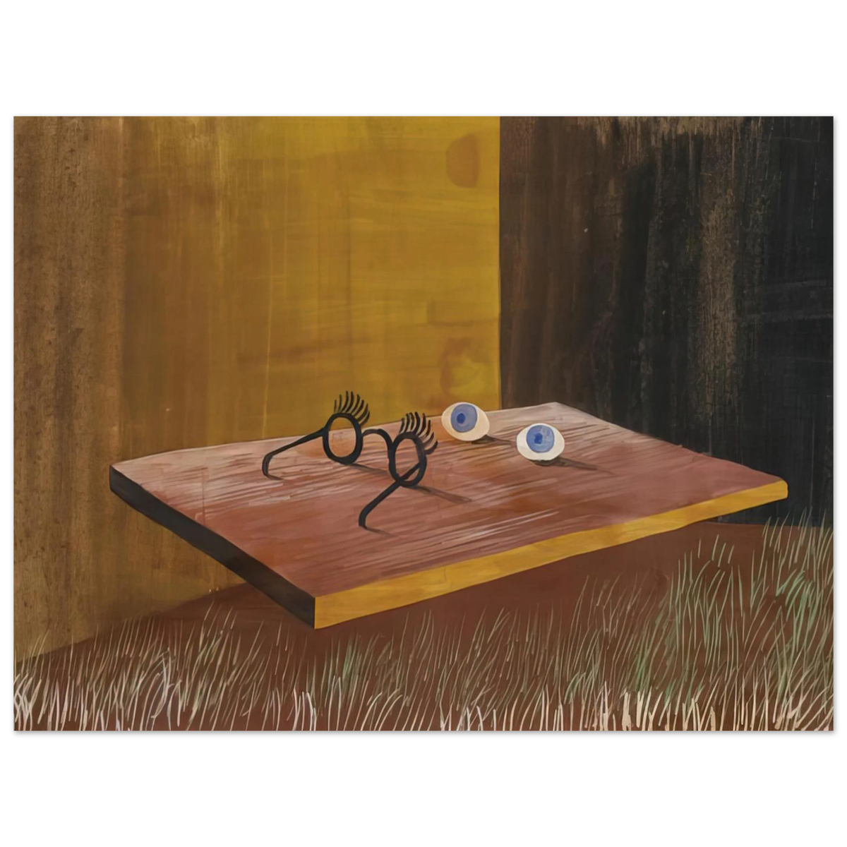Eyes On The Table by Remedios Varo (1938) – art poster, view 2