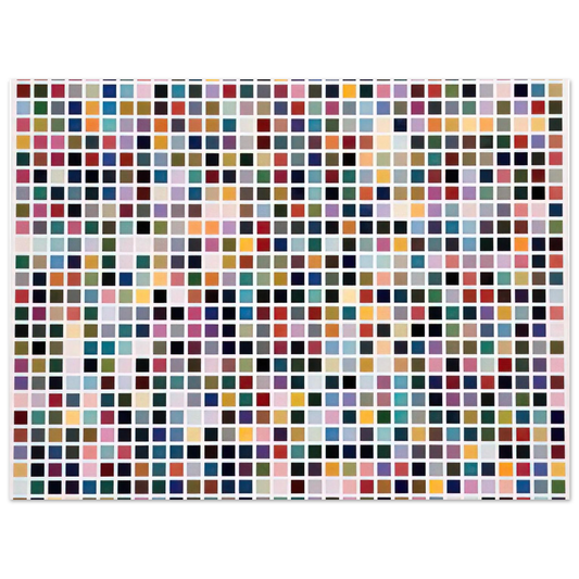 1024 Colours by Gerhard Richter (1973) – art poster