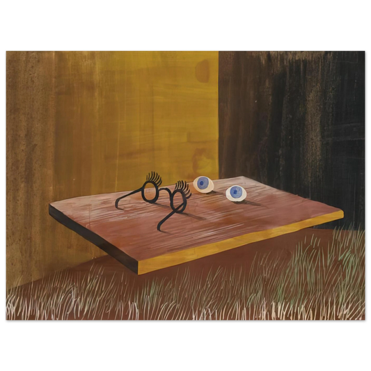 Eyes On The Table by Remedios Varo (1938) – art poster