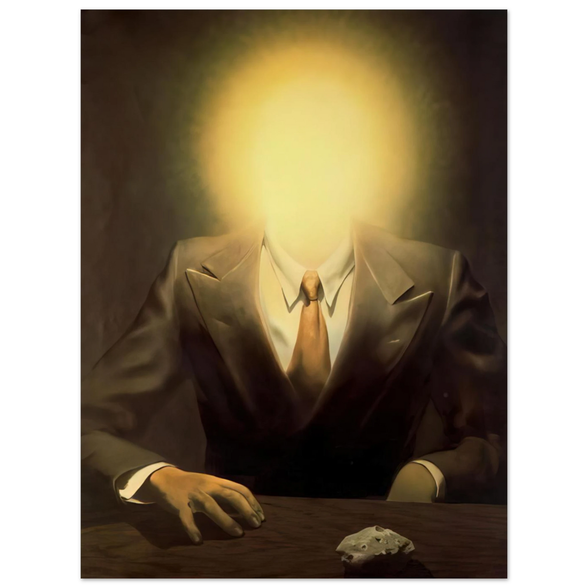 The Pleasure Principle Portrait Of Edward James by René Magritte (1937) – art poster, view 2