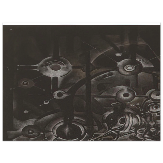 Untitled by Lee Bontecou (1998) – art poster