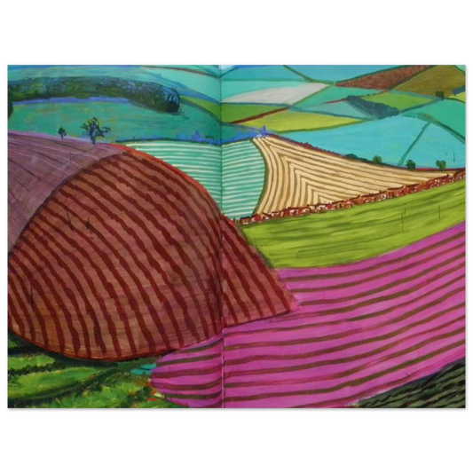 Untitled Artwork No. 1 by David Hockney – art poster, view 2