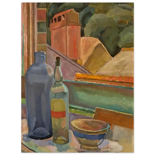 Window Still Life by Vanessa Bell (1915) – art poster