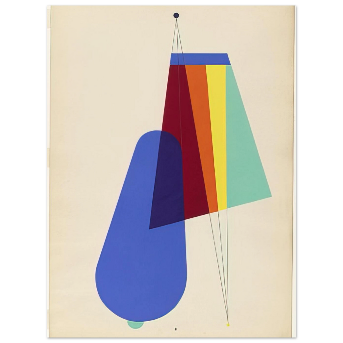 Long Distance From The Portfolio Revolving Doors by Man Ray (1926) – art poster, view 2